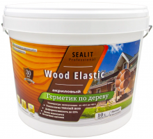 ГЕРМЕТИК - Sealit Wood Elastic для работы с деревянными материалами 10 л