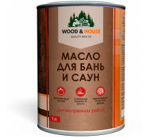 МАСЛО ДЛЯ БАНЬ И САУН WOOD & HOUSE