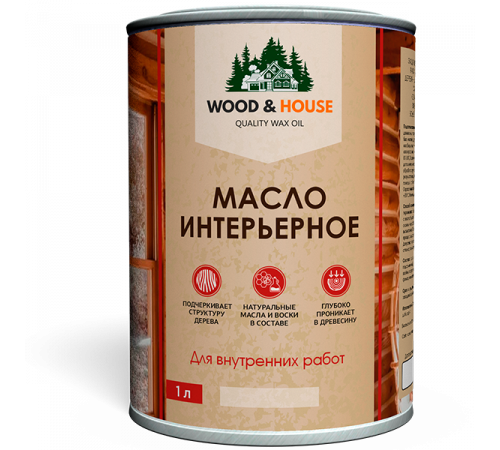 Заказать МАСЛО ИНТЕРЬЕРНОЕ WOOD & HOUSE в Самаре, Самарская область