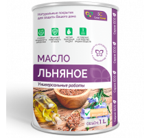 ЛЬНЯНОЕ МАСЛО (с добавлением скипидара, пихты)